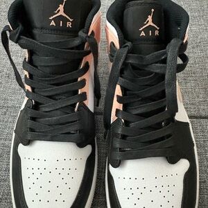 Nike Air Black and White Men's Shoes NO BOX wax laces